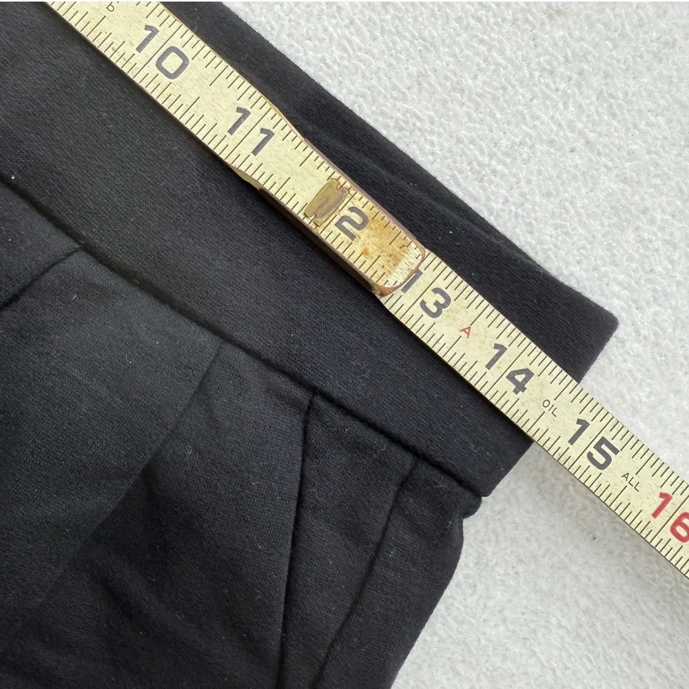 EILEEN FISHER Black Tencel Blend Jogger Pants‎ Womens XS Pleated Comfort Fit